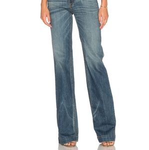 Rag & Bone Mid-Rise Wide Leg Jeans Size 26..
